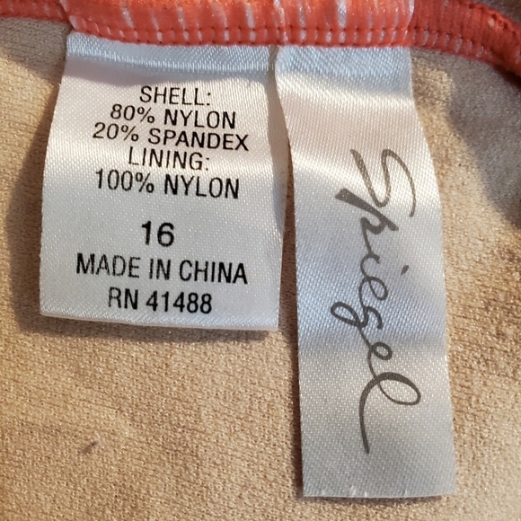 0054. EUC ~ Speigal ~ Full Coverage ~ Swimsuit ~ Sweetheart Neckline ~ Ruched - Picture 9 of 10